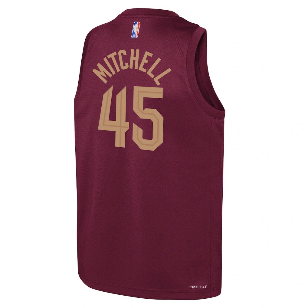 Donovan Mitchell Cleveland Cavaliers Nike Youth Swingman Jersey – Icon Edition – Wine