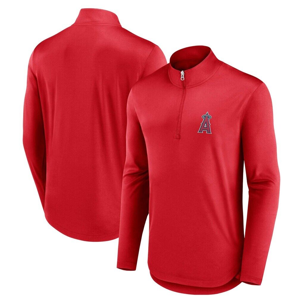 Los Angeles Angels Fashion7 Quarterback Quarter-Zip Top