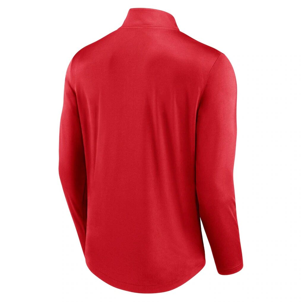 Washington Nationals Fashion7 Quarterback Quarter-Zip Top