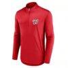 Washington Nationals Fashion7 Quarterback Quarter-Zip Top - Red - Side View