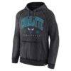 Charlotte Hornets Fashion7 Foul Trouble Snow Wash Raglan Pullover Hoodie - - Side View