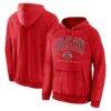 Houston Rockets Fashion7 Foul Trouble Snow Wash Raglan Pullover Hoodie - - Front View