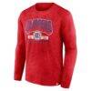 LA Clippers Fashion7 Front Court Press Snow Wash Long Sleeve T-Shirt - - Back View