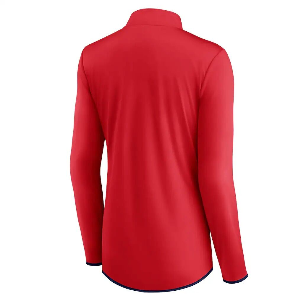Washington Nationals Fashion7 Women’s Corner Quarter-Zip Top