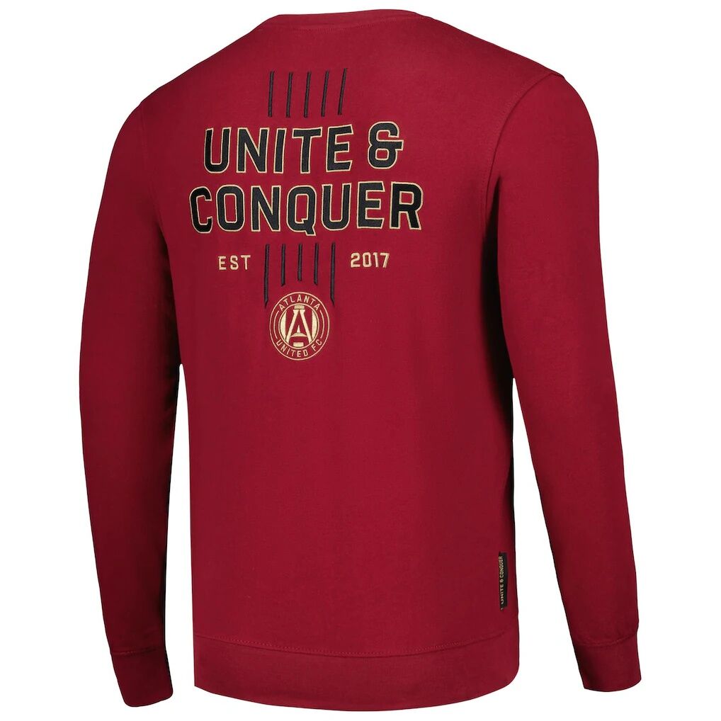 Atlanta United FC Pullover Sweatshirt – Heather Red