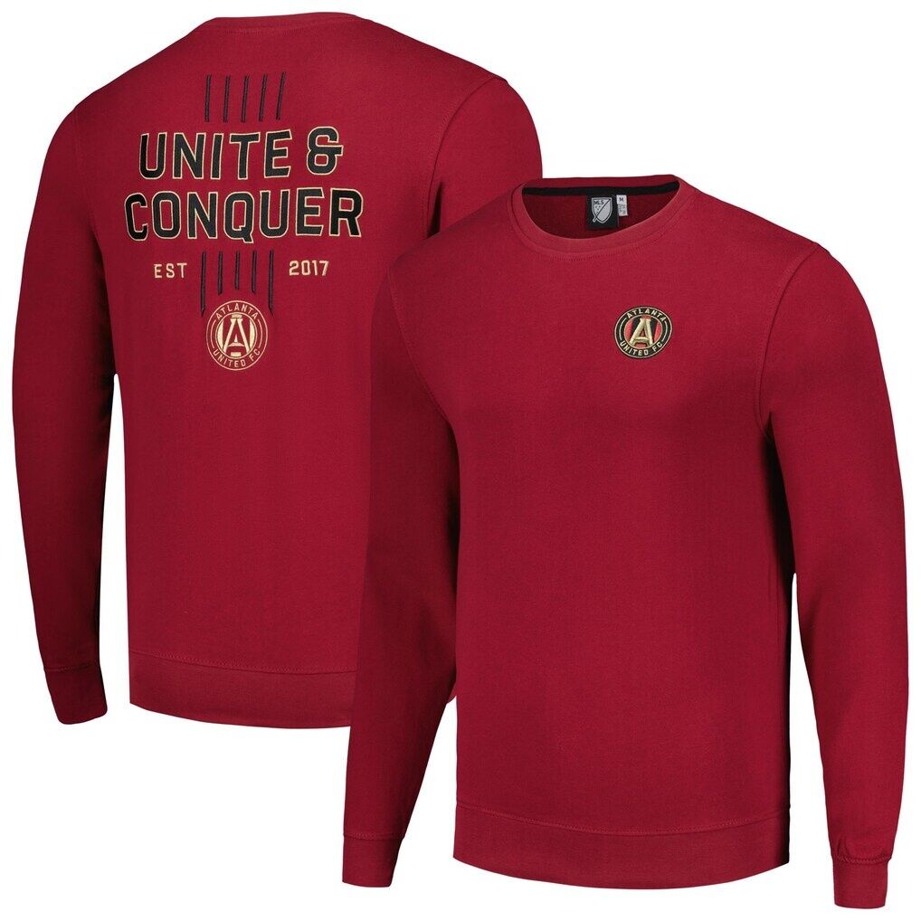 Atlanta United FC Pullover Sweatshirt – Heather Red