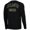 Atlanta United FC Outline Pullover Sweatshirt - Black - Detail View