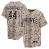 Joe Musgrove San Diego Padres Nike USMC Alternate Replica Player Jersey - Camo - Front View