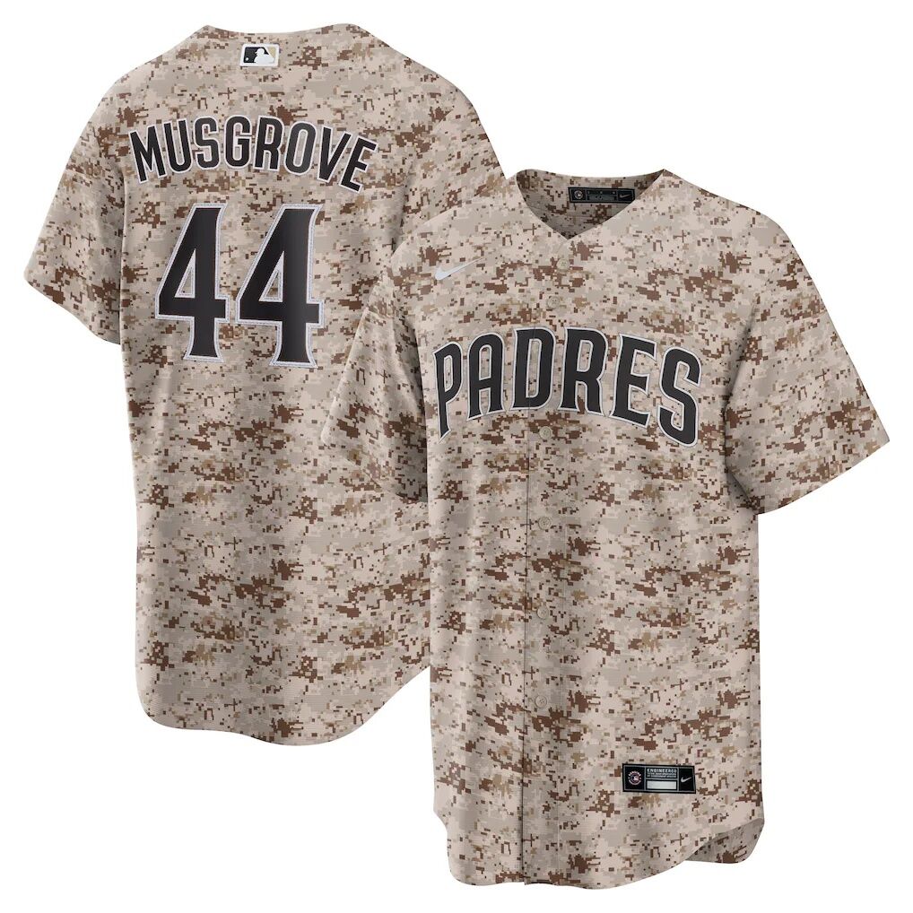 Joe Musgrove San Diego Padres Nike USMC Alternate Replica Player Jersey