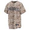 Joe Musgrove San Diego Padres Nike USMC Alternate Replica Player Jersey - Camo - Side View