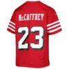 Christian McCaffrey San Francisco 49ers Nike Youth Game Jersey - - Detail View