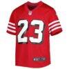 Christian McCaffrey San Francisco 49ers Nike Youth Game Jersey - - Side View