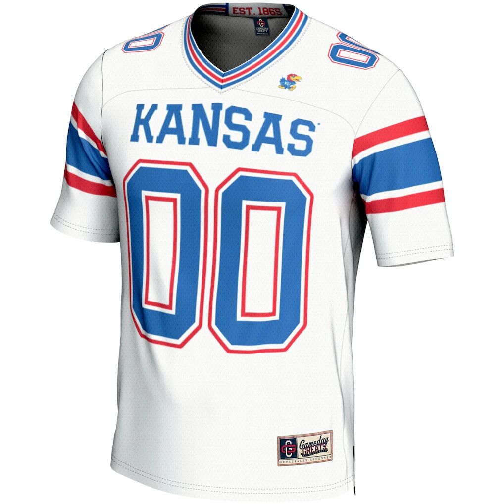 Kansas Jayhawks GameDay Greats NIL Pick-A-Player Football Jersey