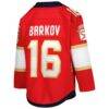 Aleksander Barkov Florida Panthers Youth Home Premier Player Jersey - Red - Detail View