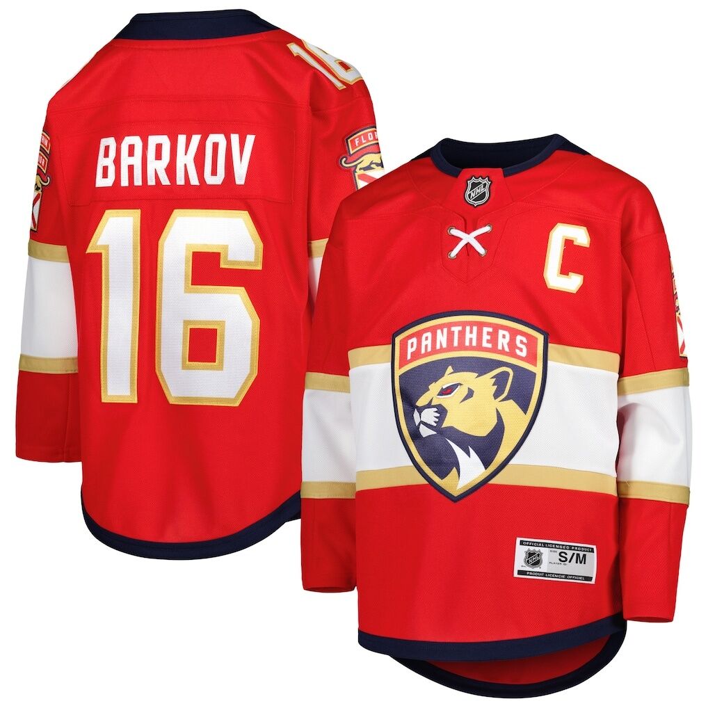 Aleksander Barkov Florida Panthers Youth Home Premier Player Jersey