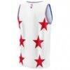 Philadelphia 76ers NBA & KidSuper Studios by Fashion7 Unisex Hometown Jersey - White - Back View