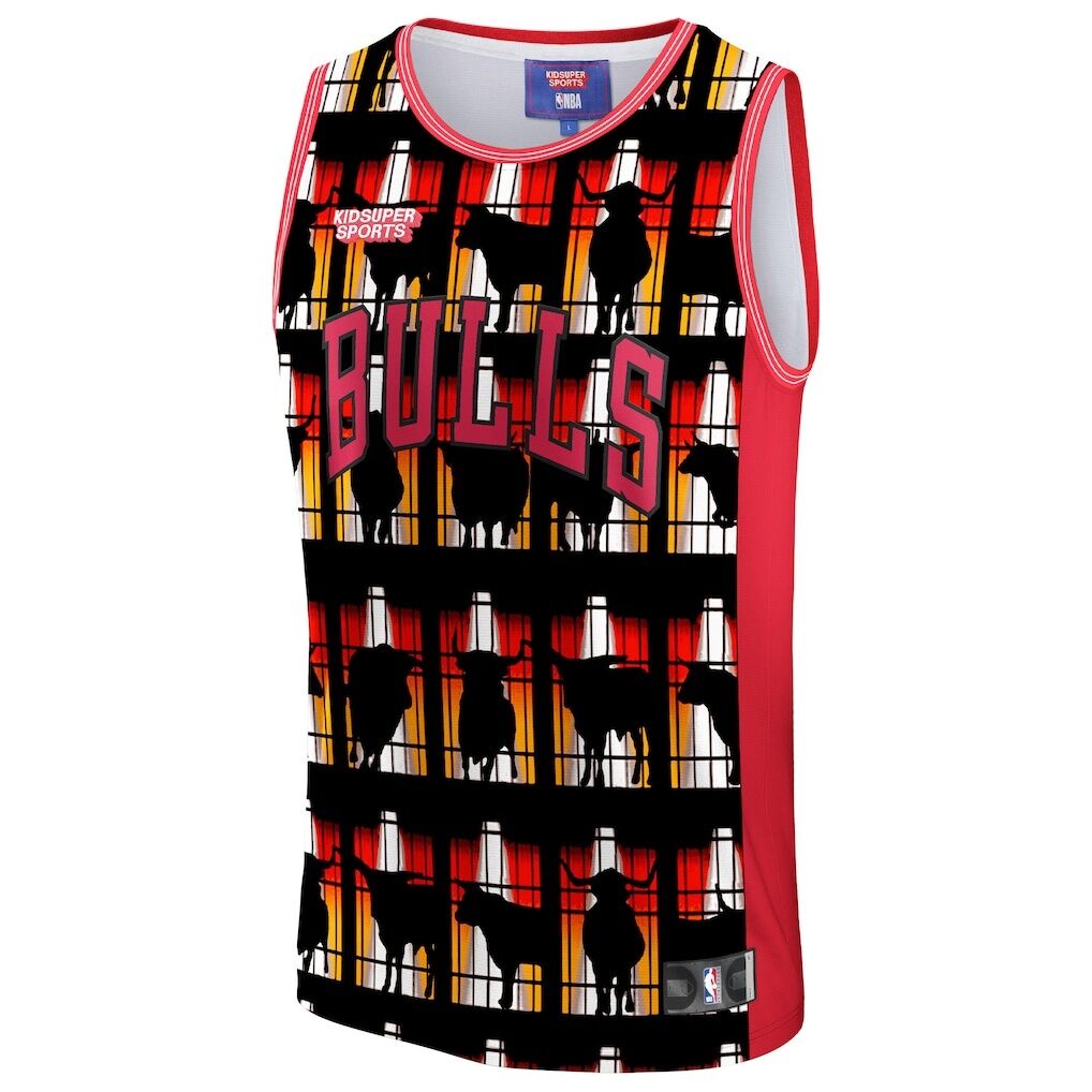 Chicago Bulls NBA & KidSuper Studios by Fanatics Unisex Hometown Jersey
