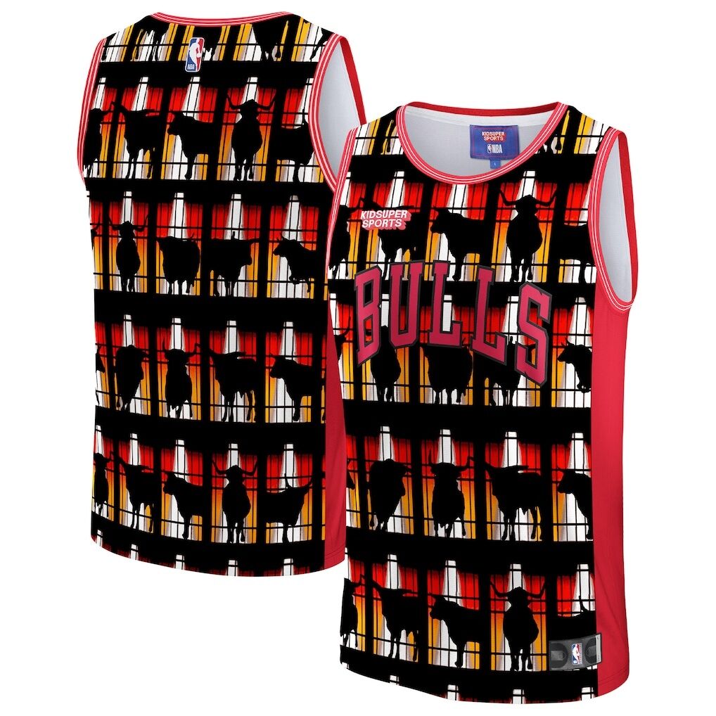 Chicago Bulls NBA & KidSuper Studios by Fanatics Unisex Hometown Jersey