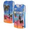 Miami Heat NBA & KidSuper Studios by Fashion7 Unisex Hometown Jersey - Blue - Front View