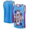 Sacramento Kings NBA & KidSuper Studios by Fashion7 Unisex Hometown Jersey - Blue - Front View