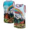 Denver Nuggets NBA & KidSuper Studios by Fashion7 Unisex Hometown Jersey - Blue - Front View