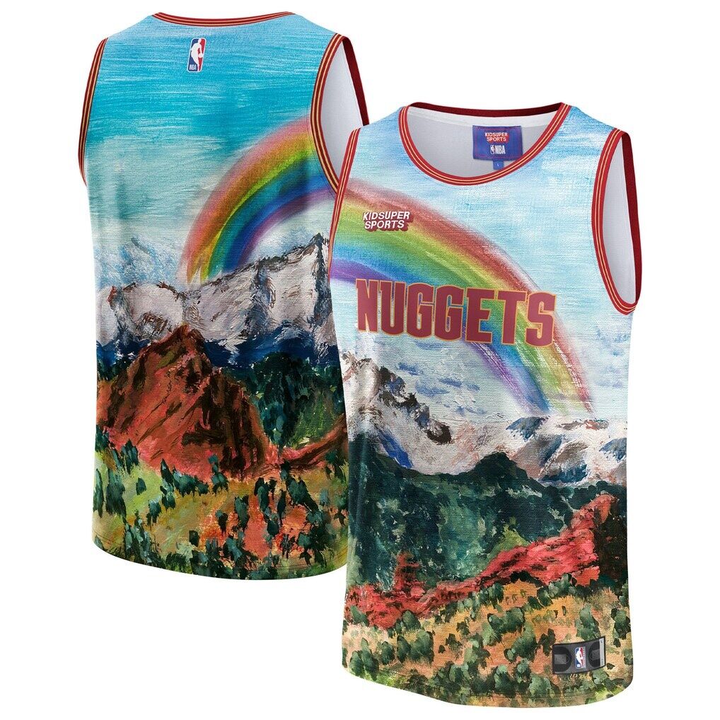 Denver Nuggets NBA & KidSuper Studios by Fashion7 Unisex Hometown Jersey