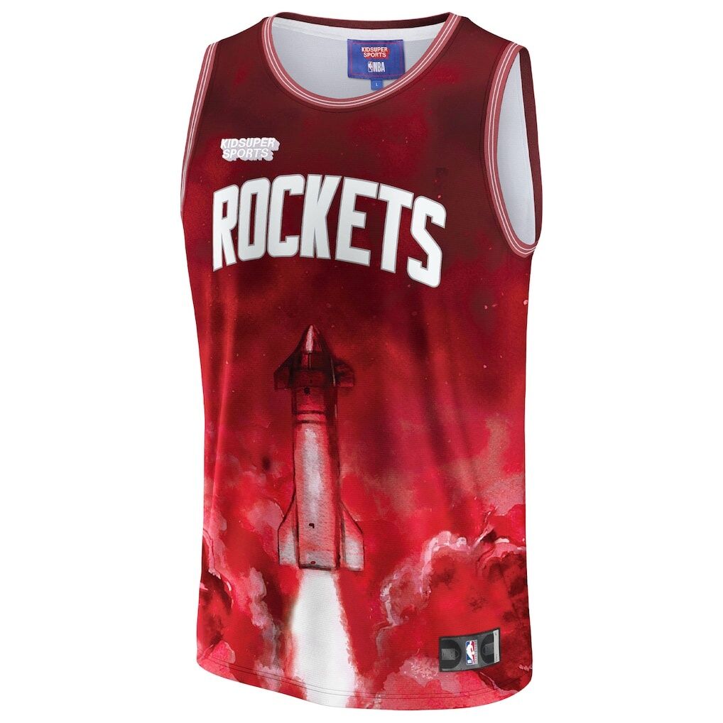 Houston Rockets NBA & KidSuper Studios by Fashion7 Unisex Hometown Jersey