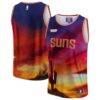 Phoenix Suns NBA & KidSuper Studios by Fashion7 Unisex Hometown Jersey - Red - Front View
