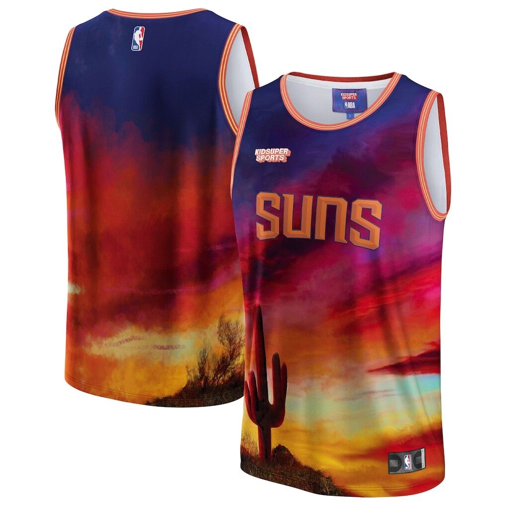 Phoenix Suns NBA & KidSuper Studios by Fashion7 Unisex Hometown Jersey