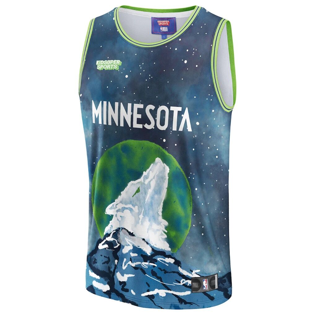 Minnesota Timberwolves NBA & KidSuper Studios by Fashion7 Unisex Hometown Jersey