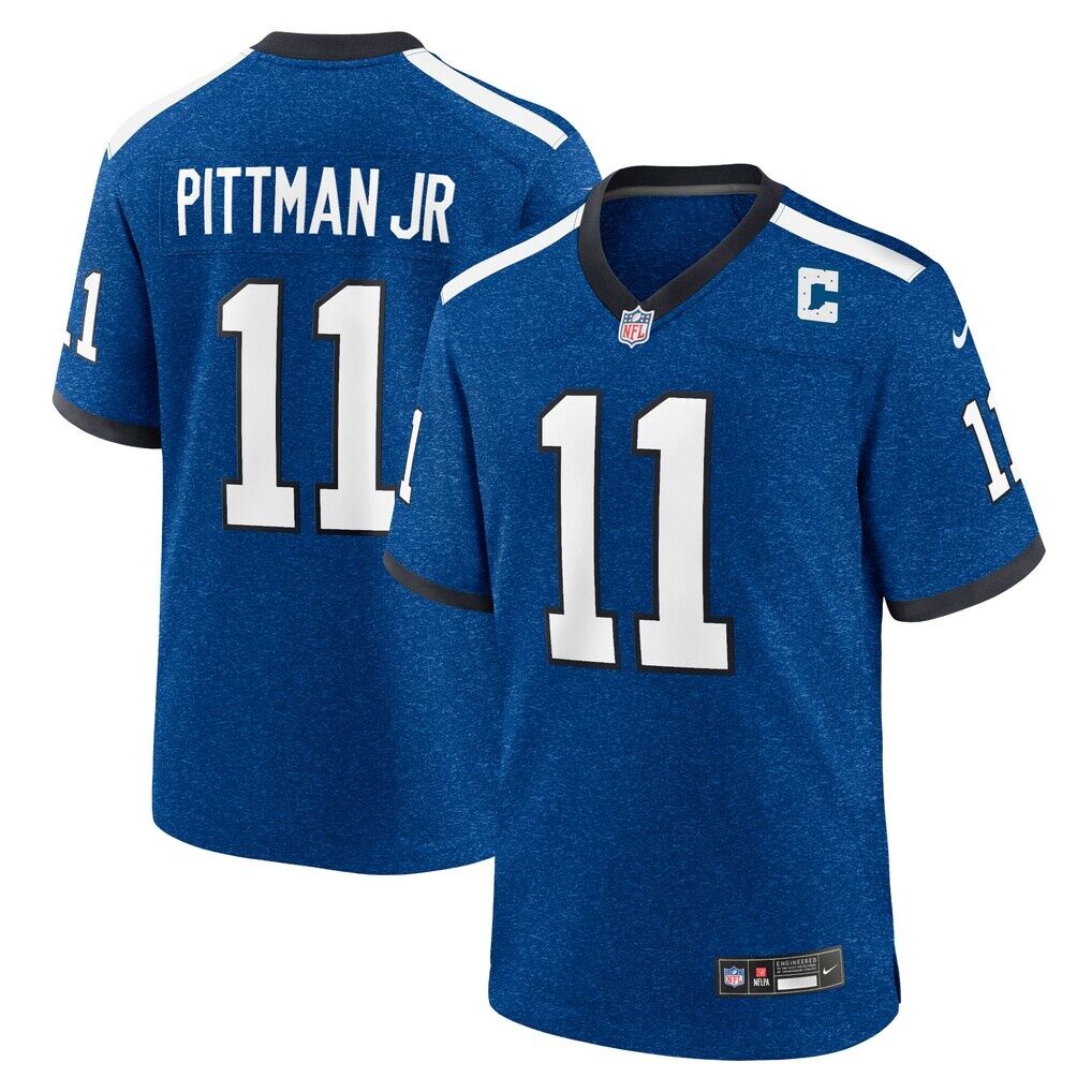 Indiana Nights Michael Pittman Jr. Indianapolis Colts Nike Alternate Game Jersey