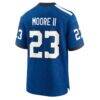 Kenny Moore II Indianapolis Colts Nike Indiana Nights Alternate Game Jersey - - Detail View