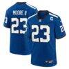 Kenny Moore II Indianapolis Colts Nike Indiana Nights Alternate Game Jersey - - Front View