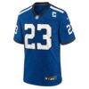 Kenny Moore II Indianapolis Colts Nike Indiana Nights Alternate Game Jersey - - Side View