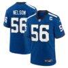 Quenton Nelson Indianapolis Colts Nike Indiana Nights Alternate Game Jersey - - Front View