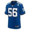 Quenton Nelson Indianapolis Colts Nike Indiana Nights Alternate Game Jersey - - Side View