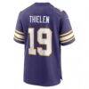 Adam Thielen Minnesota Vikings Nike Alternate Game Player Jersey - Purple - Detail View