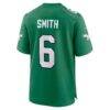 DeVonta Smith Philadelphia Eagles Nike Alternate Game Player Jersey - - Alt2
