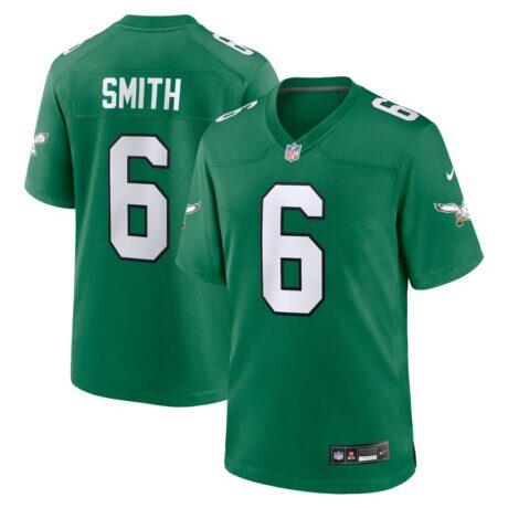 DeVonta Smith Philadelphia Eagles Nike Alternate Game Player Jersey - - Front View