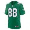 Dallas Goedert Philadelphia Eagles Nike Alternate Game Player Jersey - - Side View