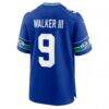 Kenneth Walker III Seattle Seahawks Nike Throwback Player Game Jersey - - Detail View