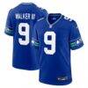 Kenneth Walker III Seattle Seahawks Nike Throwback Player Game Jersey - - Front View