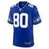 Steve Largent Seattle Seahawks Nike Throwback Retired Player Game Jersey - - Side View