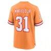 Antoine Winfield Jr. Tampa Bay Buccaneers Nike Throwback Game Jersey - Orange - Detail View