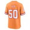 Vita Vea Tampa Bay Buccaneers Nike Throwback Game Jersey - Orange - Detail View