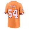 Lavonte David Tampa Bay Buccaneers Nike Throwback Game Jersey - Orange - Detail View