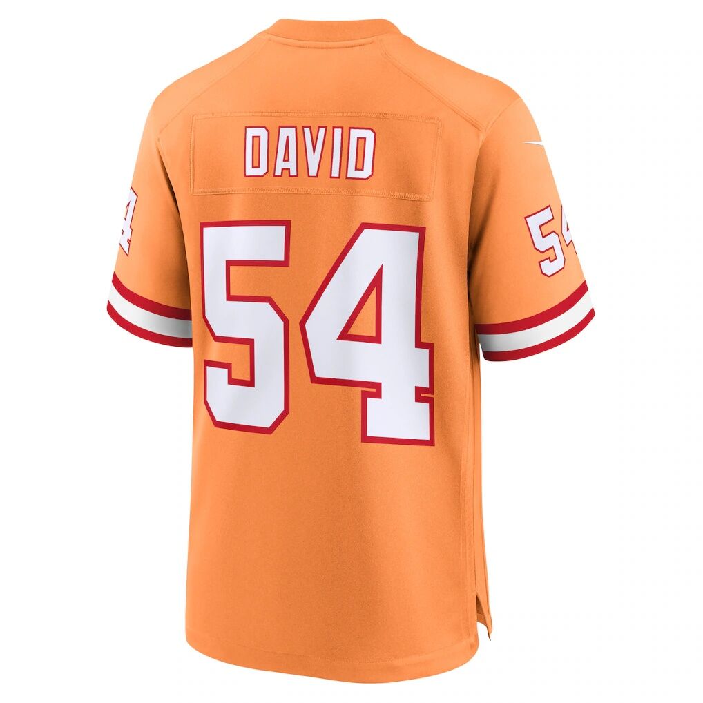 Lavonte David Tampa Bay Buccaneers Nike Throwback Game Jersey