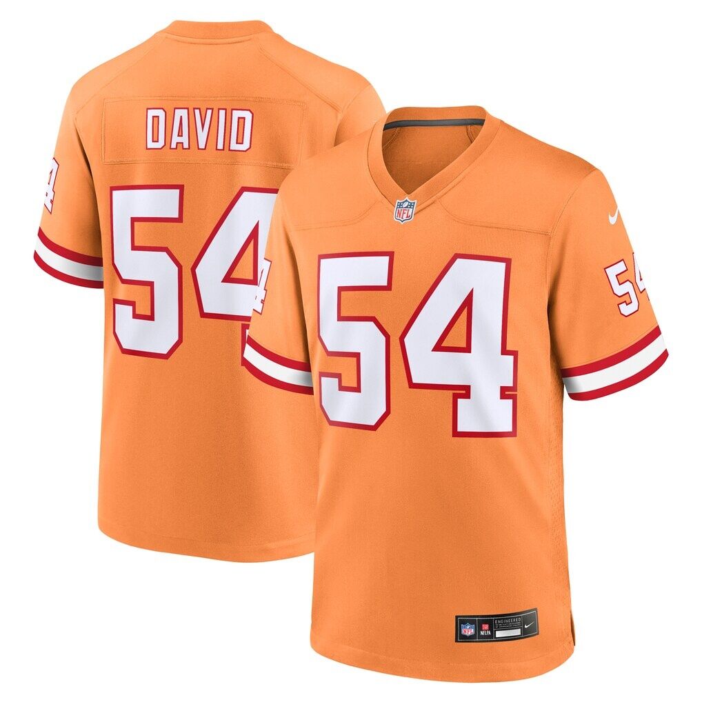 Lavonte David Tampa Bay Buccaneers Nike Throwback Game Jersey