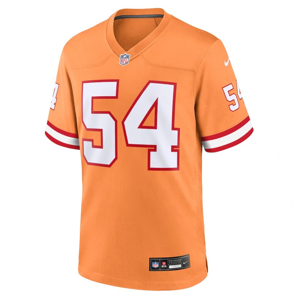 Lavonte David Tampa Bay Buccaneers Nike Throwback Game Jersey
