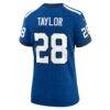 Jonathan Taylor Indianapolis Colts Nike Women's Indiana Nights Alternate Game Jersey - - Detail View
